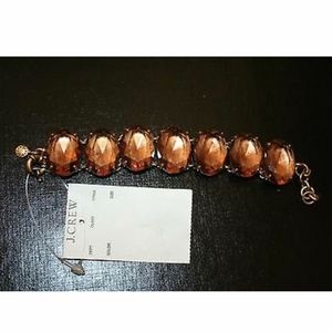 J.CREW OVAL STONE BRACELET